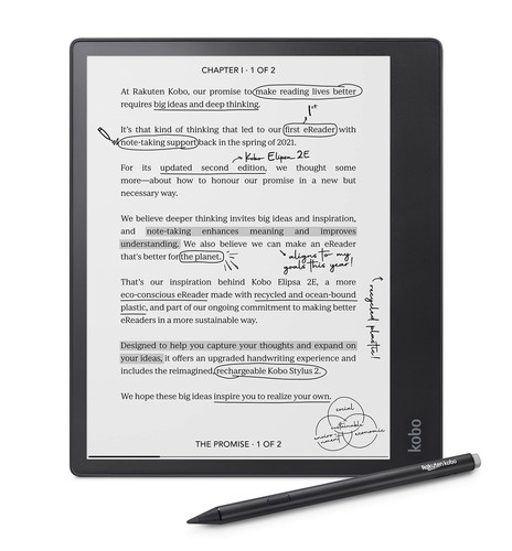 Ereader glare free - 10.3,
