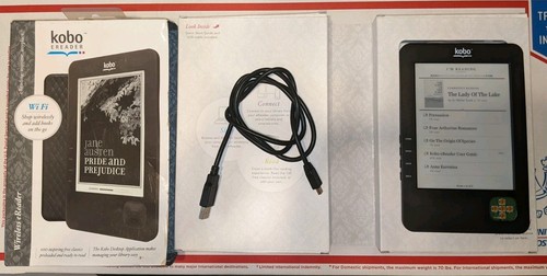Kobo wireless ereader 1gb - wireless,