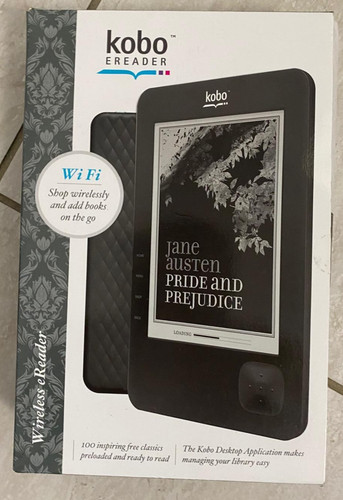 Kobo wireless ereader - kobo, black