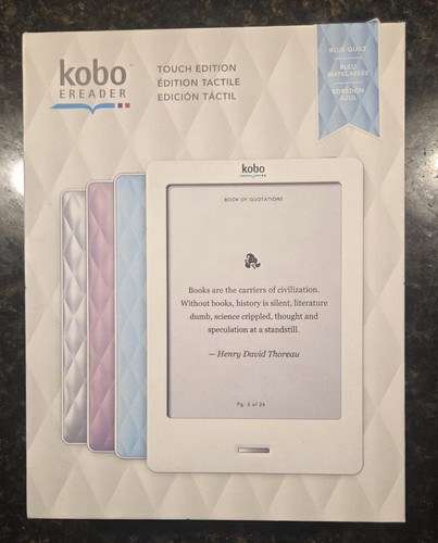 New kobo n905 wireless ereader - new,